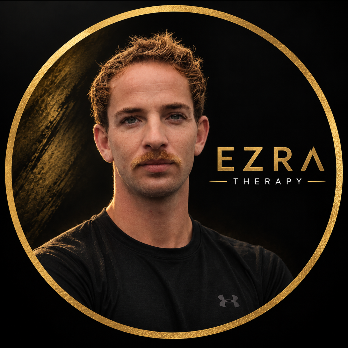 Matt’s preferred circular Ezra Therapy portrait, supplied by Matt